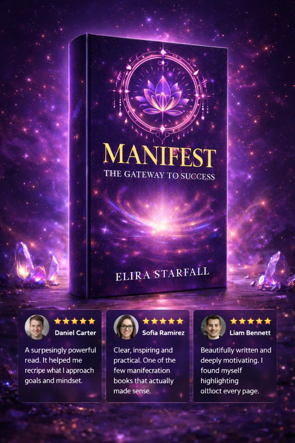 Manifest The Gateway to Success book cover about mindset, subconscious beliefs, and inner alignment